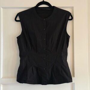 Jenni Kayne button up peplum top